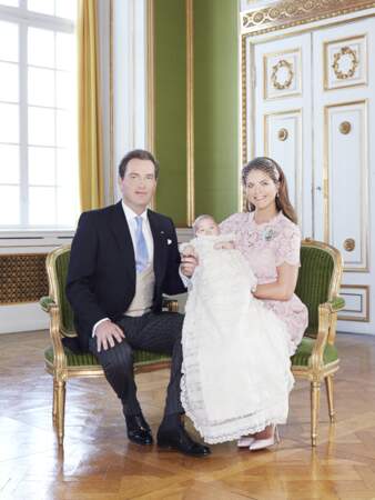 Baptême de la princesse Leonore à Stockholm, le 8 juin 2014