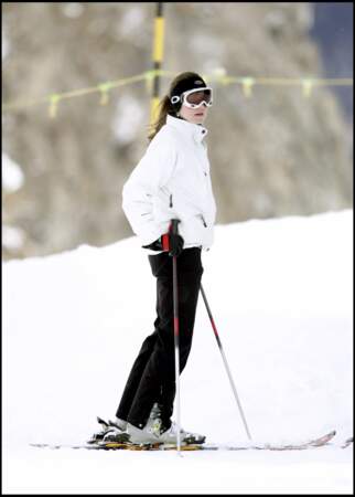 Kate Middleton fait du ski à Zermatt, en Suisse