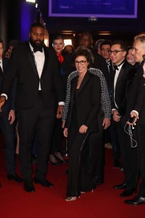 La ministre de la Culture, Rachida Dati, lors de la 49ème cérémonie des César à l’Olympia à Paris, le 23 février 2024