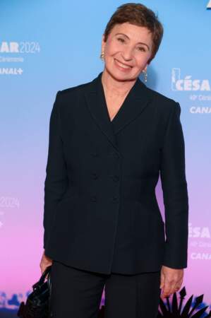 Ariane Ascaride au photocall de la 49ème cérémonie des César à l’Olympia à Paris, le 23 février 2024