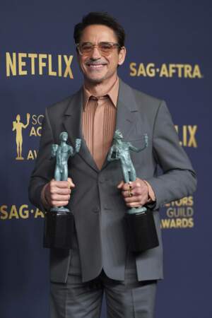 Robert Downey Jr. aux SAG Awards à Los Angeles le 24 février 2024