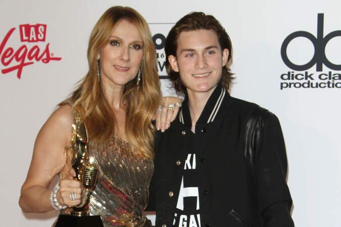 Céline Dion et son fils René-Charles Angélil