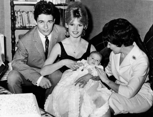 Brigitte Bardot et son fils Jacques-Nicolas Charrier