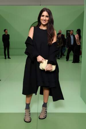 Géraldine Nakache au défilé Loewe le 1ᵉʳ mars 2024 lors de la Fashion Week de Paris