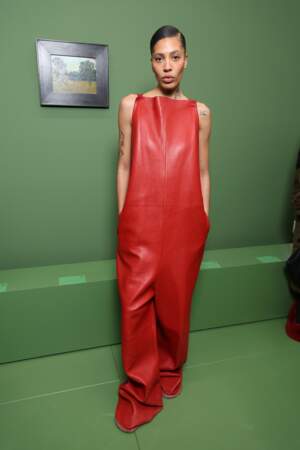 Kai Isaiah Jamal au défilé Loewe le 1ᵉʳ mars 2024 lors de la Fashion Week de Paris