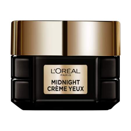 Midnight Crème Yeux, L'Oréal Paris, 17,99€ les 15ml en GMS et parfumeries
