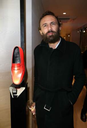 Mathias Kiss lors de l'inauguration de la boutique qui s’est installée pour 1 an, au Gaumont Champs-Elysées à Paris. 