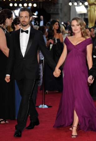 Natalie Portman et Benjamin Millepied à la 83e cérémonie des Oscars, le 27 février 2011, à Los Angeles