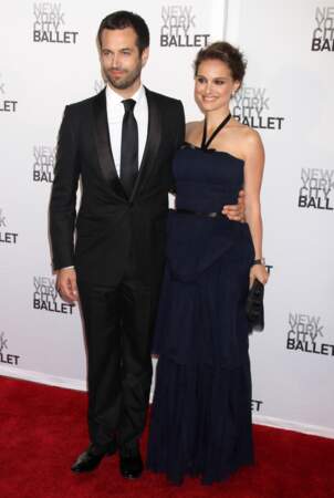 Natalie Portman et Benjamin Millepied à la soirée “New York City Ballet spring gala” à New York, le 10 mai 2012
