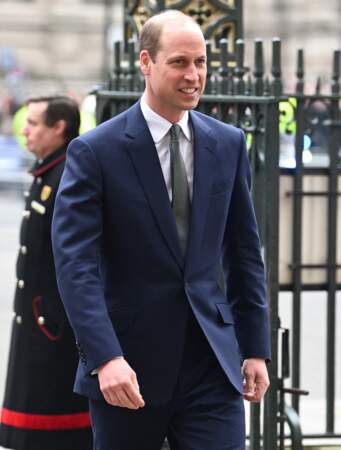 Le prince William lors du service de célébration de la Journée du Commonwealth à l'abbaye de Westminster de Londres, ce lundi 11 mars 2024