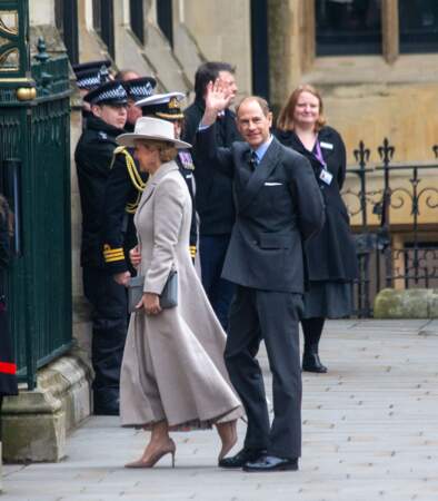 La famille royale britannique et les invités assistent au service de célébration de la Journée du Commonwealth à l'abbaye de Westminster de Londres
