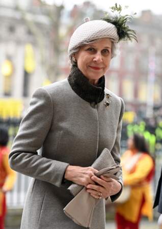 La duchesse de Gloucester lors du service de célébration de la Journée du Commonwealth à l'abbaye de Westminster de Londres, ce lundi 11 mars 2024
