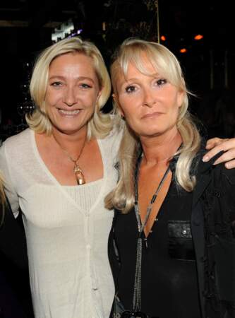 Deux des filles de Jean-Marie Le Pen, Marine et Yann