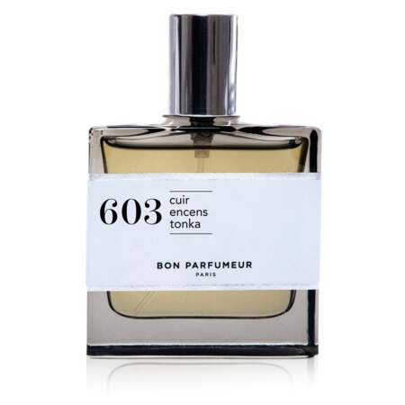 Le 603 Eau de Parfum Artistique, Bon Parfumeur, 150€ les 100ml sur bonparfumeur.com