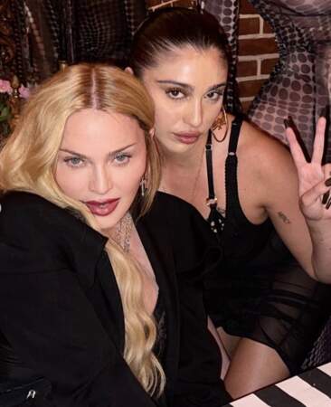 Madonna et Lourdes Leon 