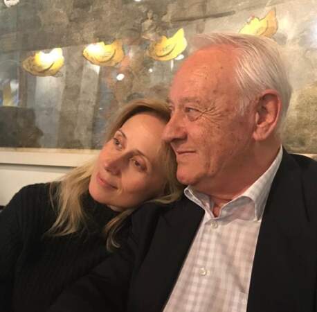 Lara Fabian et son père Pierre Crokaert 
