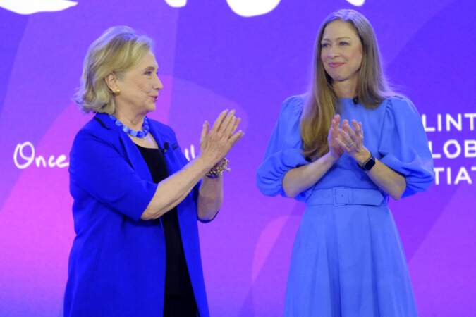 Hillary Clinton, et sa fille Chelsea Clinton