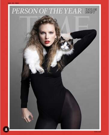 Taylor Swift et son chat Benjamin Button