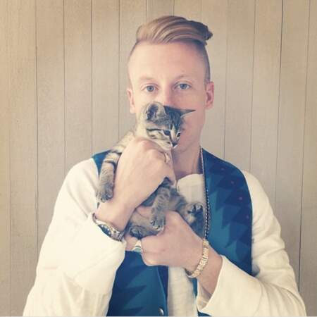 Macklemore et son chat Cairo