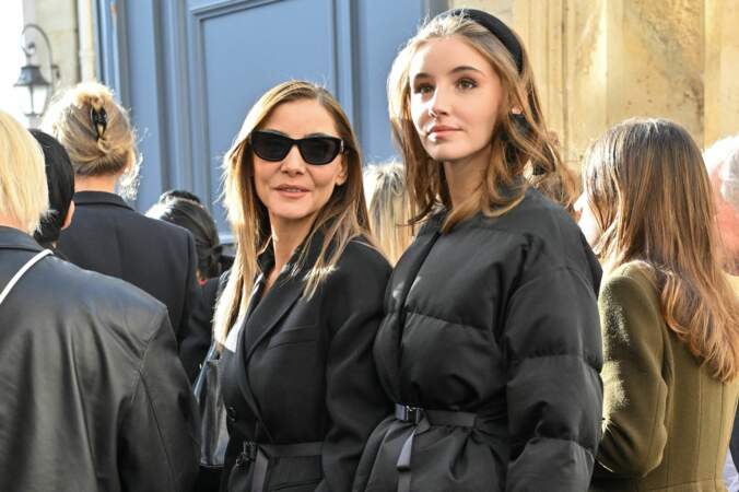 Clotilde de Savoie et sa fille aînée à la Fashion Week parisienne 