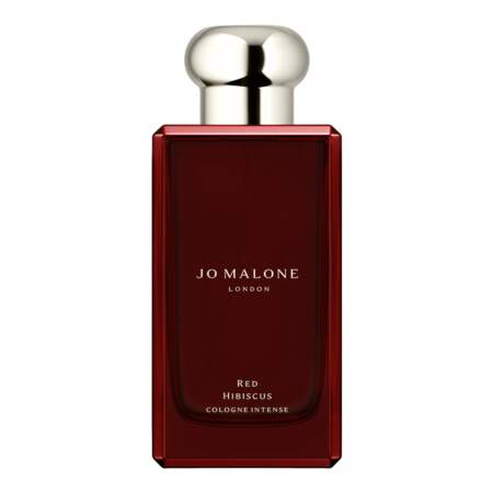 Red Hibiscus, Cologne Intense, Jo Malone, 188€ les 100ml sur jomalone.fr, en boutique et espaces de vente Jo Malone London