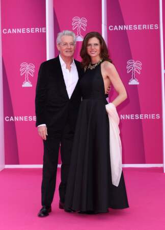 Kyle MacLachlan et sa femme Desiree Gruber à la soirée d’ouverture de la septième édition de Canneseries le vendredi 5 avril 2024 