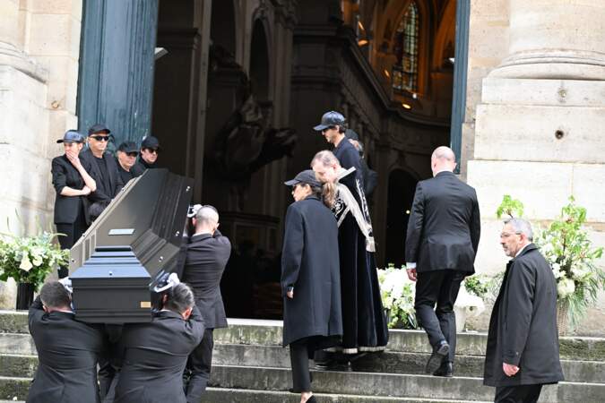 Obsèques de Jean-Yves Le Fur en l'église Saint-Roch à Paris le 6 avril 2024