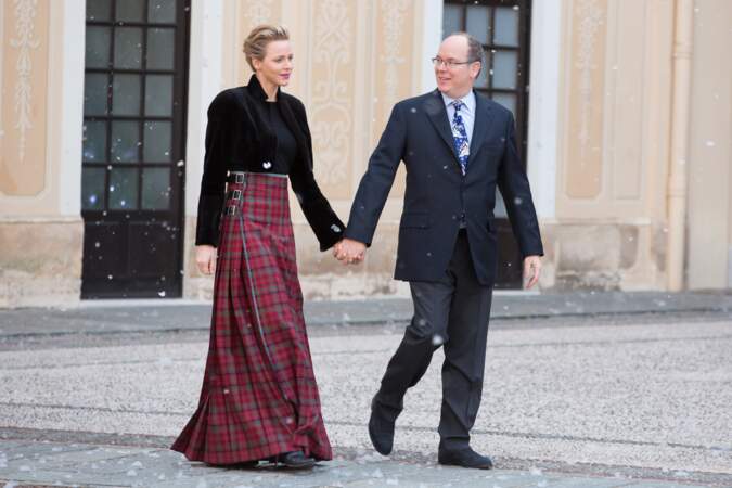 Charlene de Monaco, et son époux, le prince Albert