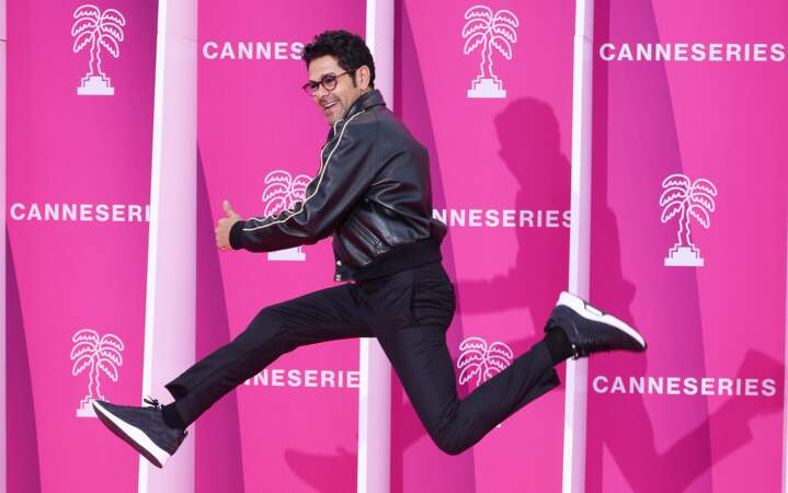 Jamel Debbouze déchaîné à la soirée d’ouverture de la septième édition de Canneseries le vendredi 5 avril 2024 