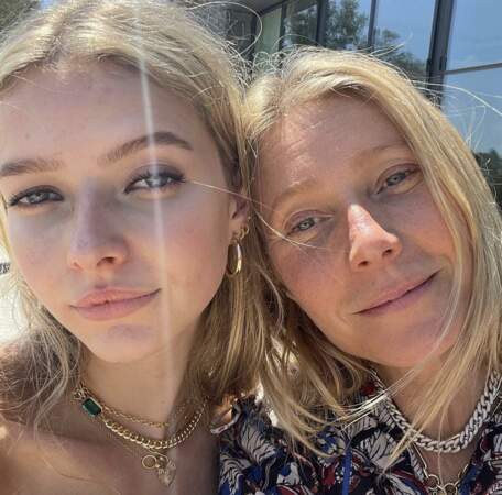 Gwyneth Paltrow, et sa fille, April Martin