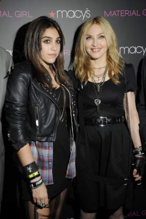 Madonna, et sa fille, Lourdes Leon 