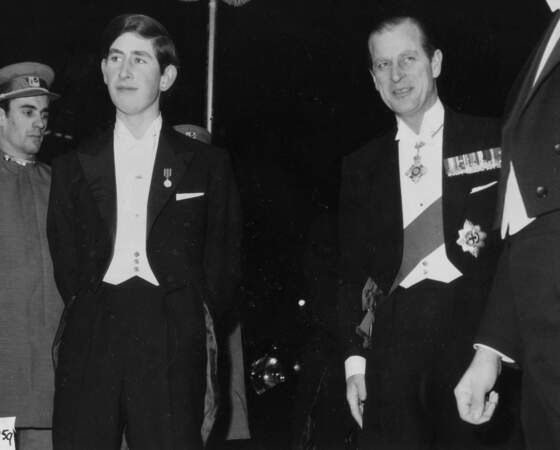 Le prince Philip et le roi en 1968