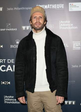 Philippe Lacheau assiste au vernissage de l’exposition "L'Art de James Cameron" à La Cinémathèque française à Paris, le 3 avril 2024 