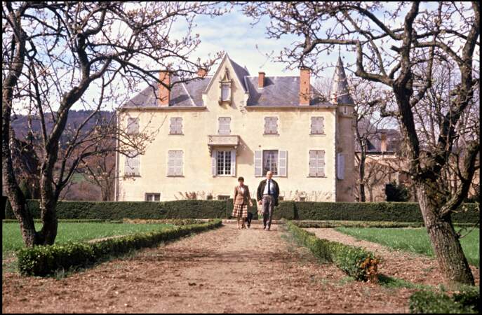 Valéry et Anne-Aymone Giscard d’Estaing dans leur résidence familiale 
