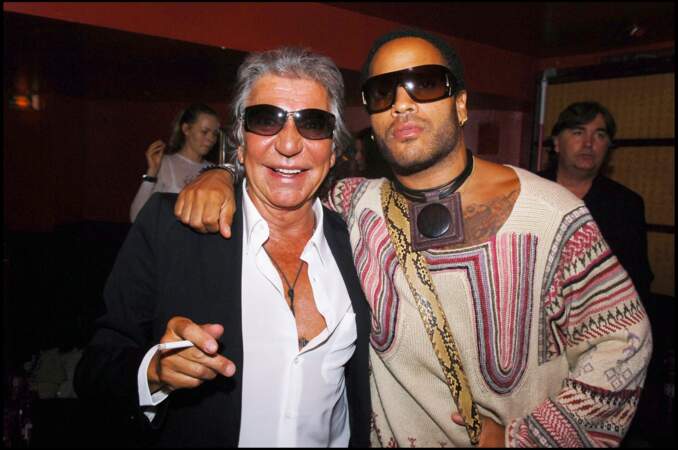 Roberto Cavalli et Lenny Kravitz