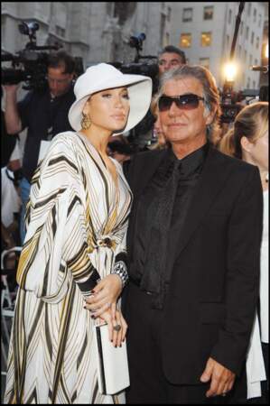 Roberto Cavalli et Jennifer Lopez