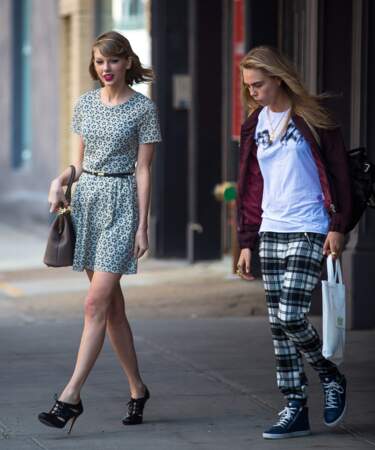 Taylor Swift et Cara Delevingne 