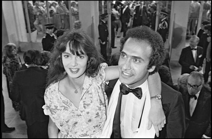 Anne Parillaud et Olivier Dassault, au Festival de Cannes, en 1978