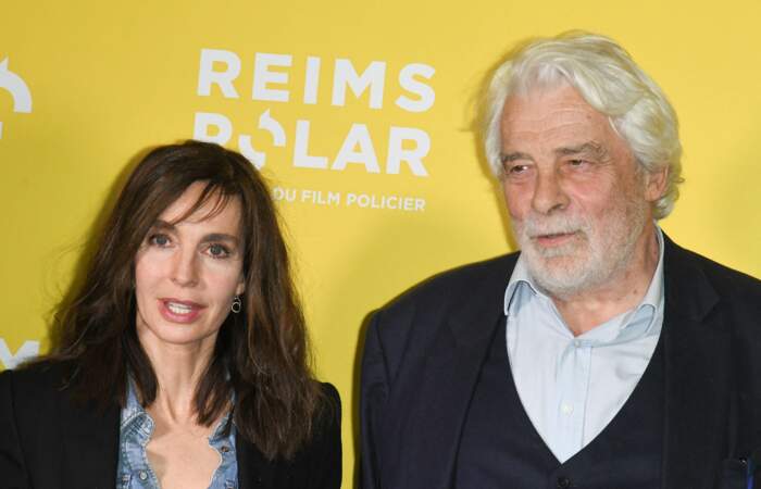 Anne Parillaud et Jacques Weber, au Festival du film policier, à Paris, le 26 mai 2021