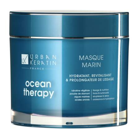 Masque Marin Ocean Therapy, Urban Keratin, 59,80€ sur urbankeratin.fr et bleulibellule.com