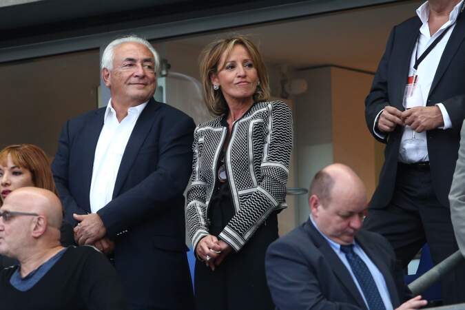 Dominique Strauss-Kahn et Myriam L’Aouffir : de fervents supporters