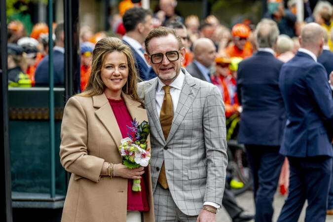 Le prince Bernhard et la princesse Annette, lors de la 11ᵉ Fête du Roi 2024 à Emmen, province de Drenthe, le 27 avril 2024