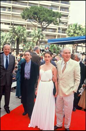 Emmanuelle Béart au Festival de Cannes en 1991 