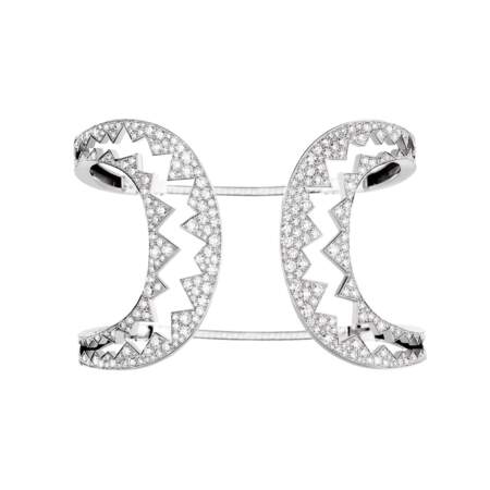 Akillis - Bracelet Capture Me, Or Blanc 18 carats et diamants - 27.000€