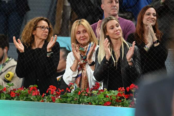 La famille de Rafael Nadal est émue après sa défaite en huitième de finale au Tournoi de tennis de Madrid (Mutua Madrid Open)
