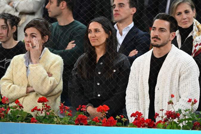 La famille de Rafael Nadal lors du Tournoi de tennis de Madrid (Mutua Madrid Open)