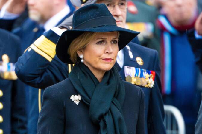 Comme tous les 4 mai, la reine Maxima des Pays-Bas a participé à la Journée commémorative nationale 2024