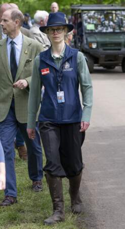 Lady Louise Windsor, au "Royal Windsor Horse Show 2024" à Windsor, le 4 mai 2024