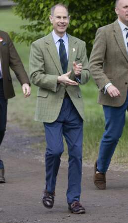 Le prince Edward, duc d'Édimbourg, au "Royal Windsor Horse Show 2024" à Windsor, le 4 mai 2024