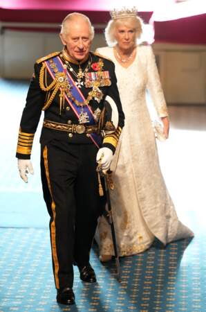 Le 7 novembre 2023, le fils d'Elizabeth II a prononcé son premier "discours du trône" devant la chambre des Lords au palais de Westminster, à Londres.